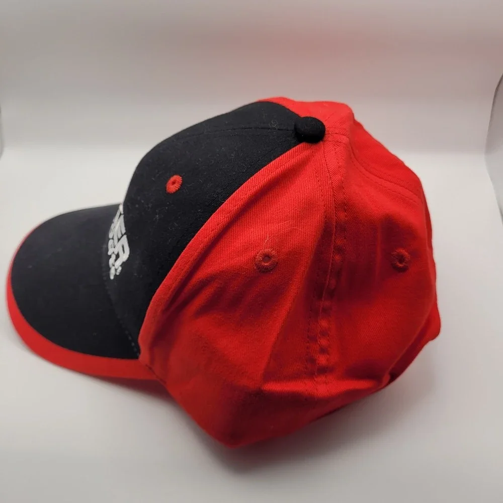 TRACKER BOATS Adjustable Hat Cap Red & Black